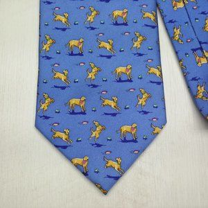 Bird Dog Bay 100% Silk Handmade Necktie
